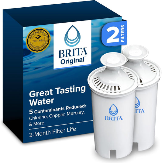 Brita Standard Water Filter Replacements for Pitchers & Dispensers