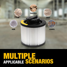 DeWalt DXVC4001 Cartridge Filter Replacement for 4 to 5 Gallon Wet/Dry Vacuums
