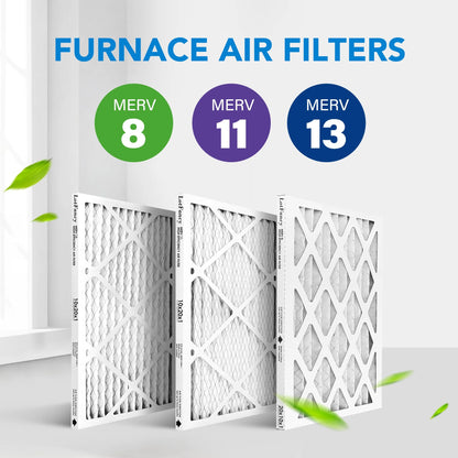 10X20X1 Air Filters, 6 Pack, MERV 8 Pleated HVAC AC Furnace Filters
