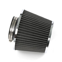 AUTOXBERT Black 3" 76Mm Inlet Cold Air Intake Filter Cone Replacement High Performance Washable Dry Engine Air Filter