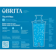 Brita Water Filter, Replacement Filters for Pitchers and Dispensers, BPA Free, 3 Count