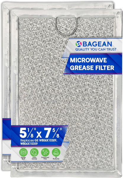 Microwave Grease Filter Replacement for GE WB06X10309 & WB06X10359