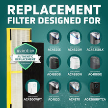 GermGuardian FLT4825 Filter B HEPA Pure Replacement Air Purifier Filter, Fits AC4825 AC4300 AC4850 AC4880 AC4900 CDAP4500 AP2200