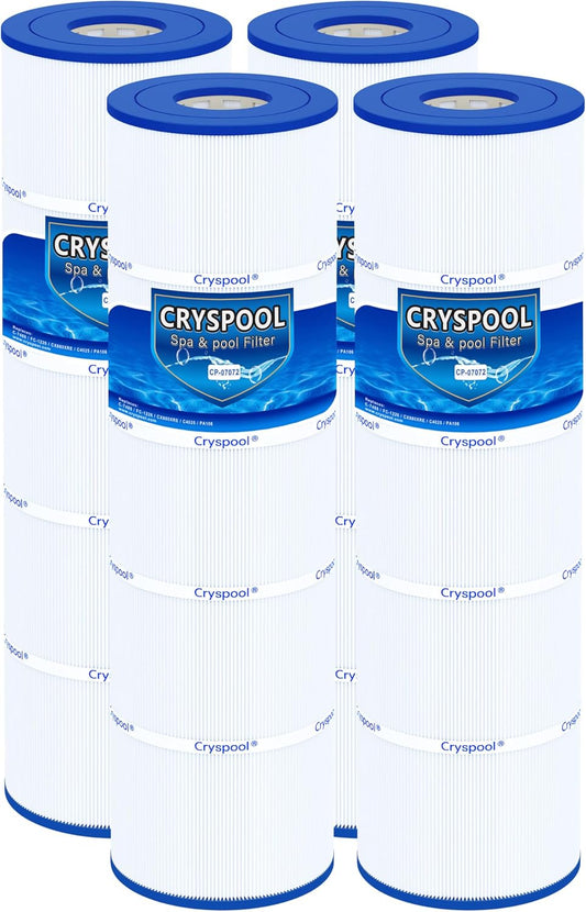Cryspool 07072 Pool and Spa Filter Replacement Cartridges 4-pack