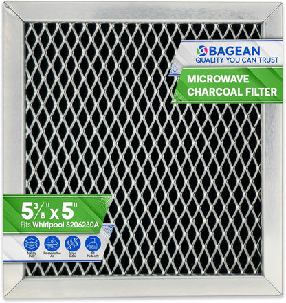 Whirlpool 8206230A Microwave Charcoal Filter (Recirculating / Ductless OTR)