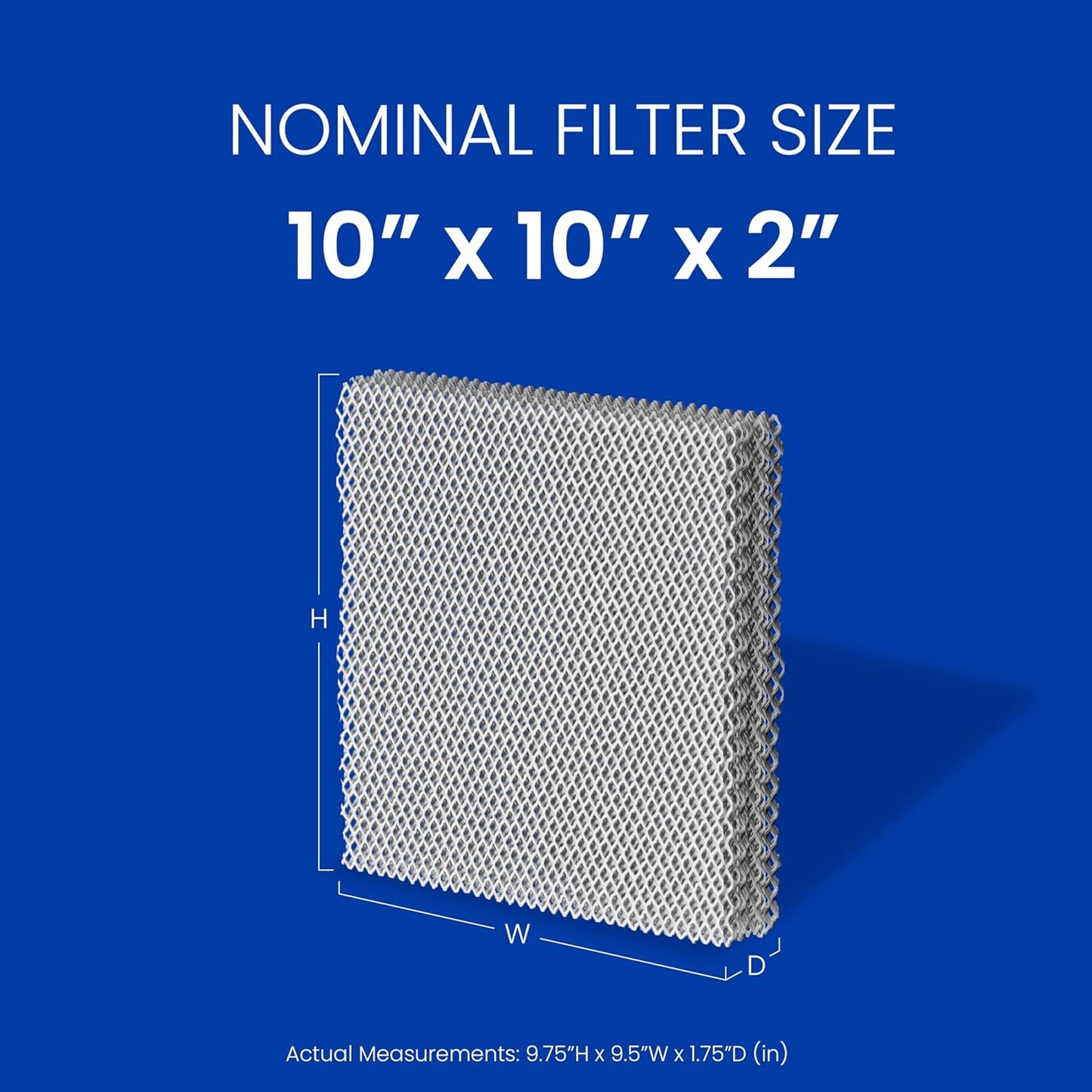 AprilAire 10 Water Panel Humidifier Filter Replacement, Fits 110 220 500 500A 500M 550 550A 558, 2 Pack