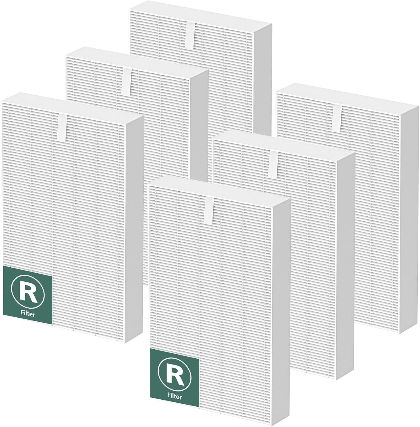 HPA300 True HEPA Air Purifier Filter R, 6-Pack – Compatible with Honeywell HPA100/200/300 (HRF-R3)