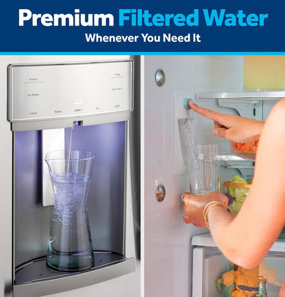 GE RPWFE Genuine Refrigerator Water Filter, Lead & Impurity Reduction, 1 Pack