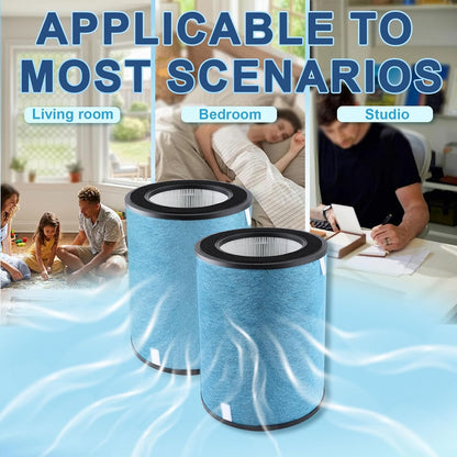 HE3FKPET Filter for Shark NeverChange HP305, HP302 & HP301 Air Purifier Max