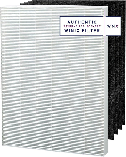 Genuine Winix 115115 Replacement Filter A for C535, 5300-2, P300, 5300, White/Black