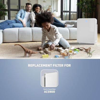 GermGuardian FLT5900 Genuine True HEPA Replacement Filter J for AC5900WCA Air Purifier