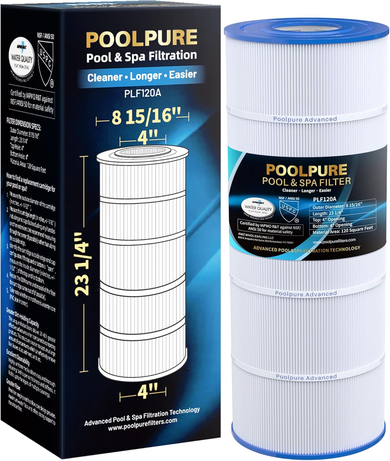 CX1200RE Pool Filter Cartridge Replacement