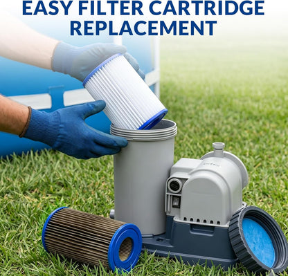 Ultra Series Pool Filter Cartridge with Heavy-Duty Trilobal Fabric
