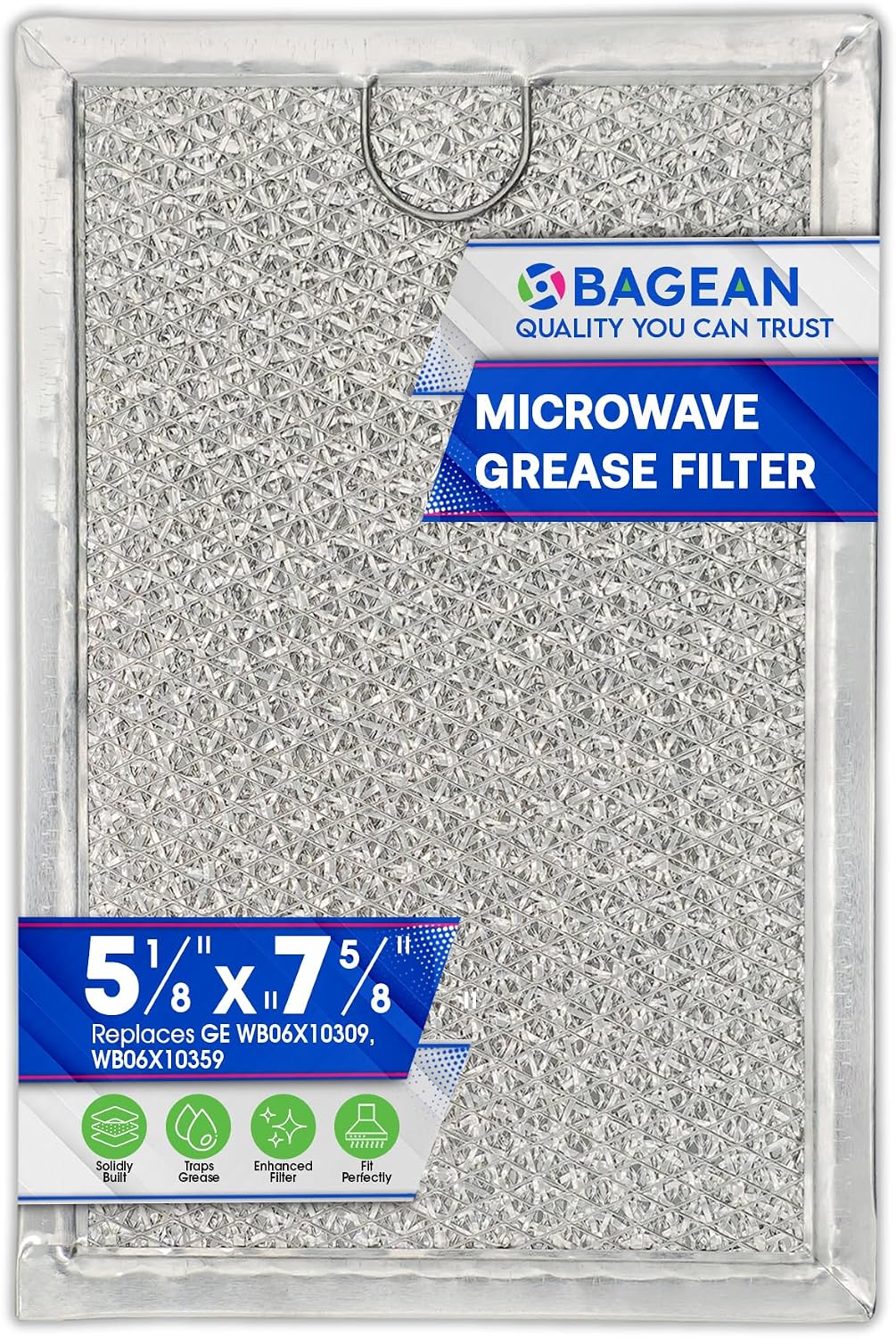 Microwave Grease Filter Replacement for GE WB06X10309 & WB06X10359