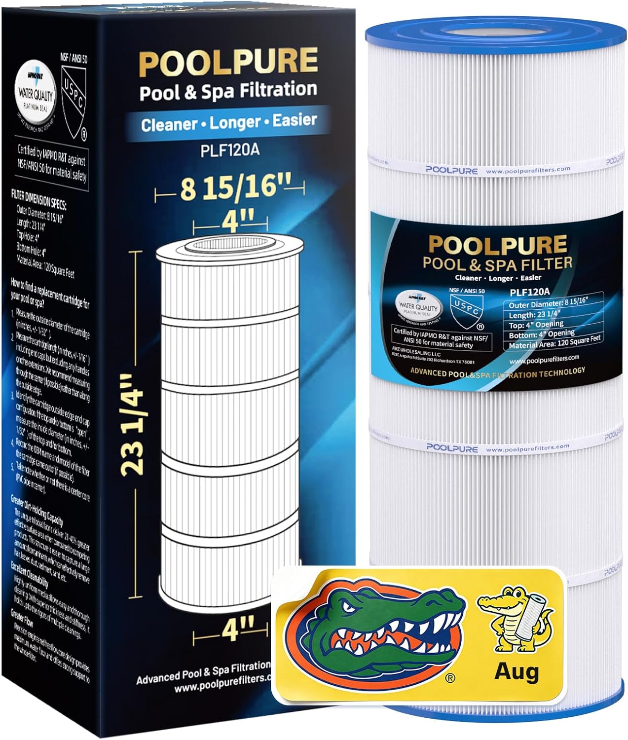 POOLPURE C1200 Pool Filter Replacement