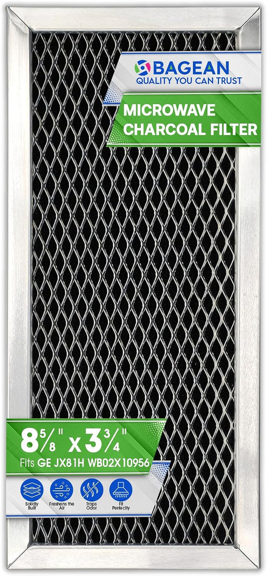GE JX81H WB02X10956 Microwave Charcoal Filter (Recirculating / Ductless OTR)