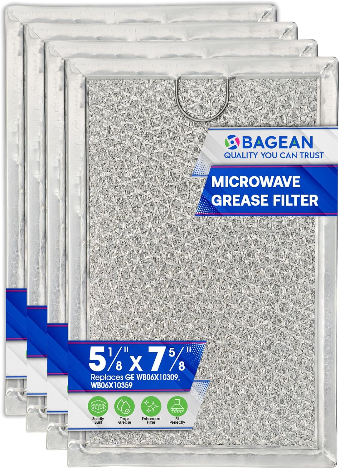 Microwave Grease Filter Replacement for GE WB06X10309 & WB06X10359