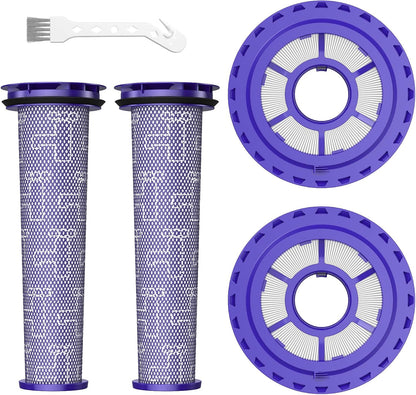 Replacement HEPA Filter Kit for Dyson Animal Ball Vacuum Cleaners, Washable, High Efficiency, 2 Pack