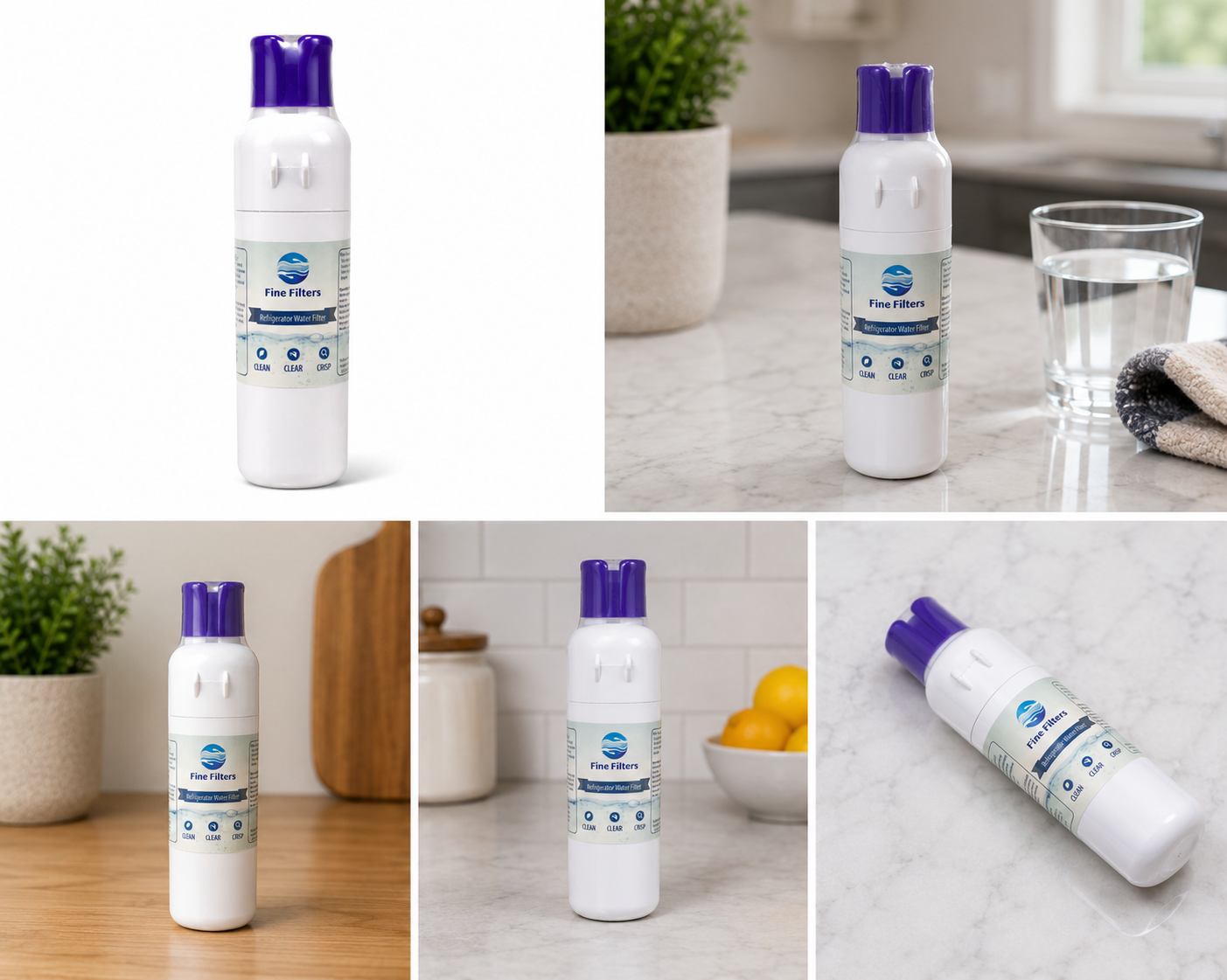 Fine Filters EveryDrop 1 Refrigerator Water Filter 1 EDR1RXD1