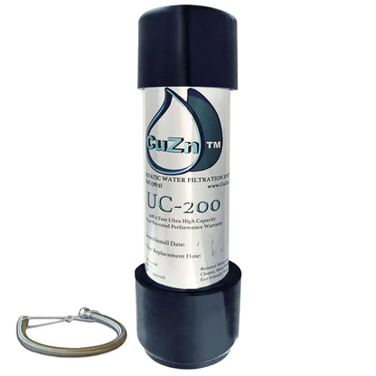 CuZn UC-200 Under-Sink Water Filter System, 5-Year / 50,000-Gallon, NSF Certified
