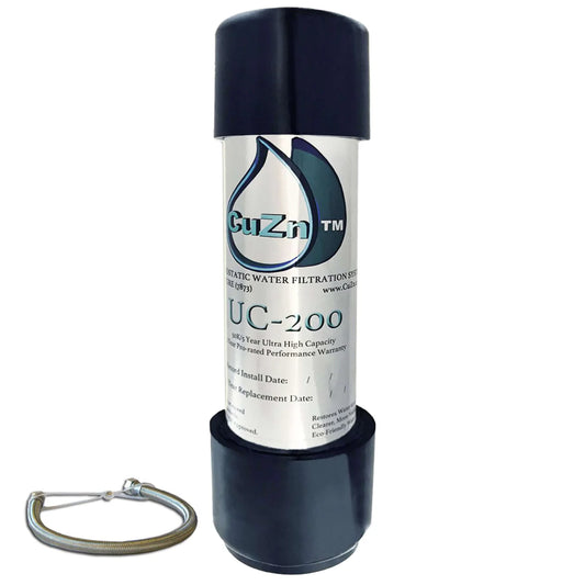 CuZn UC-200 Under-Sink Water Filter System, 5-Year / 50,000-Gallon, NSF Certified