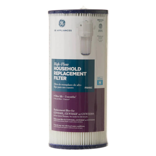 GE FXHSC Whole House Sediment Water Filter Cartridge