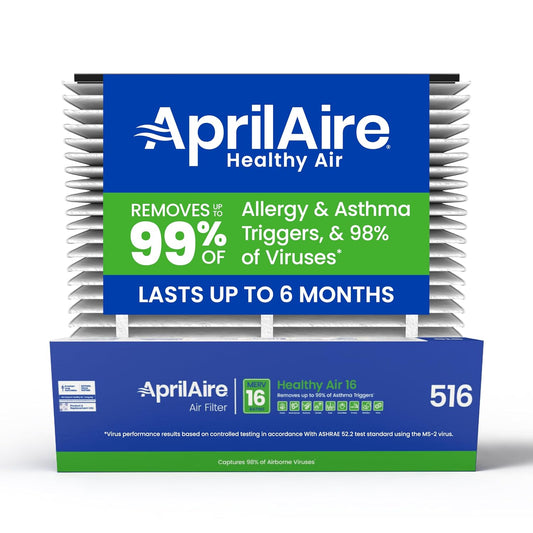 AprilAire 516 Replacement Filter for AprilAire Whole House Air Purifiers - MERV 16