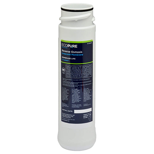 EcoPure ECOROM Reverse Osmosis Membrane Replacement, 1 Pack