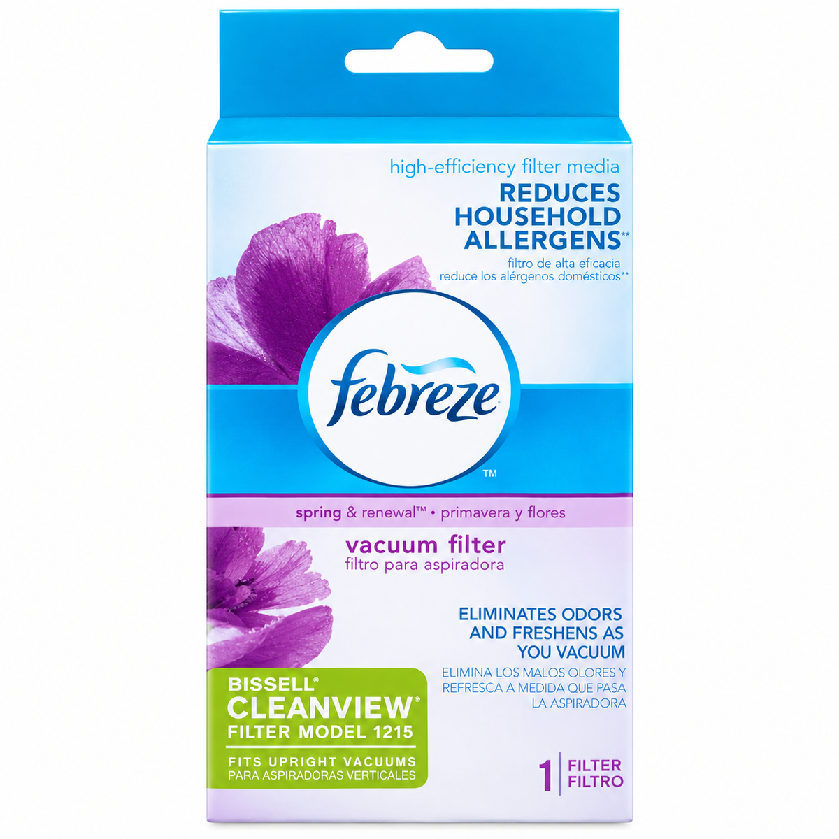 BISSELL Febreze Style 1215 Post-Motor Pleated Vacuum Filter