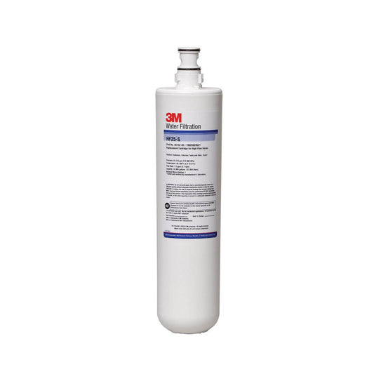 HF25-S High-Flow Replacement Water Filter Cartridge Compatible with 3M™ Systems