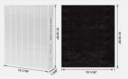 HEPA Replacement Air Purifier Filter 3304899 for Coway AP1512HH AP-1512HH - Fine Filters