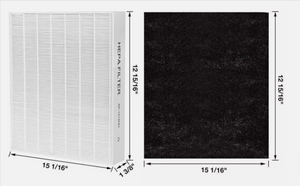 HEPA Replacement Air Purifier Filter 3304899 for Coway AP1512HH AP-1512HH