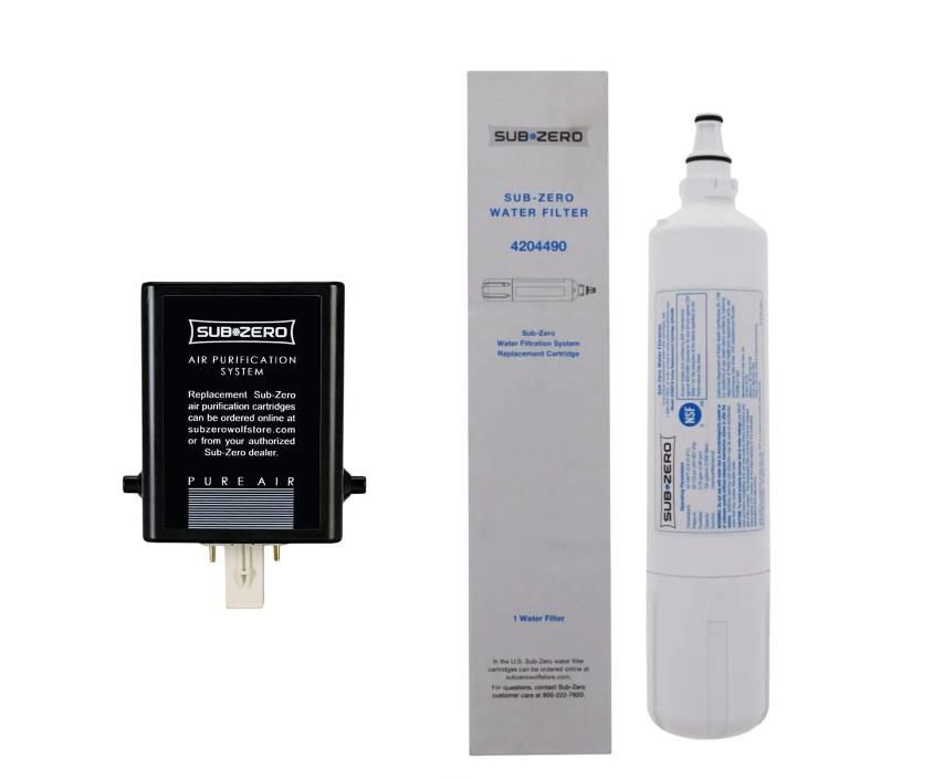 Sub Zero 4204490 Water Filter & 7007067 Cartridge Combo Pack - Fine Filters