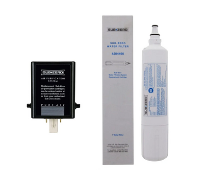 Sub Zero 4204490 Water Filter & 7007067 Cartridge Combo Pack - Fine Filters