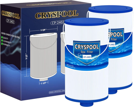 Cryspool 2402 Spa Filter Replacement, 2 Pack