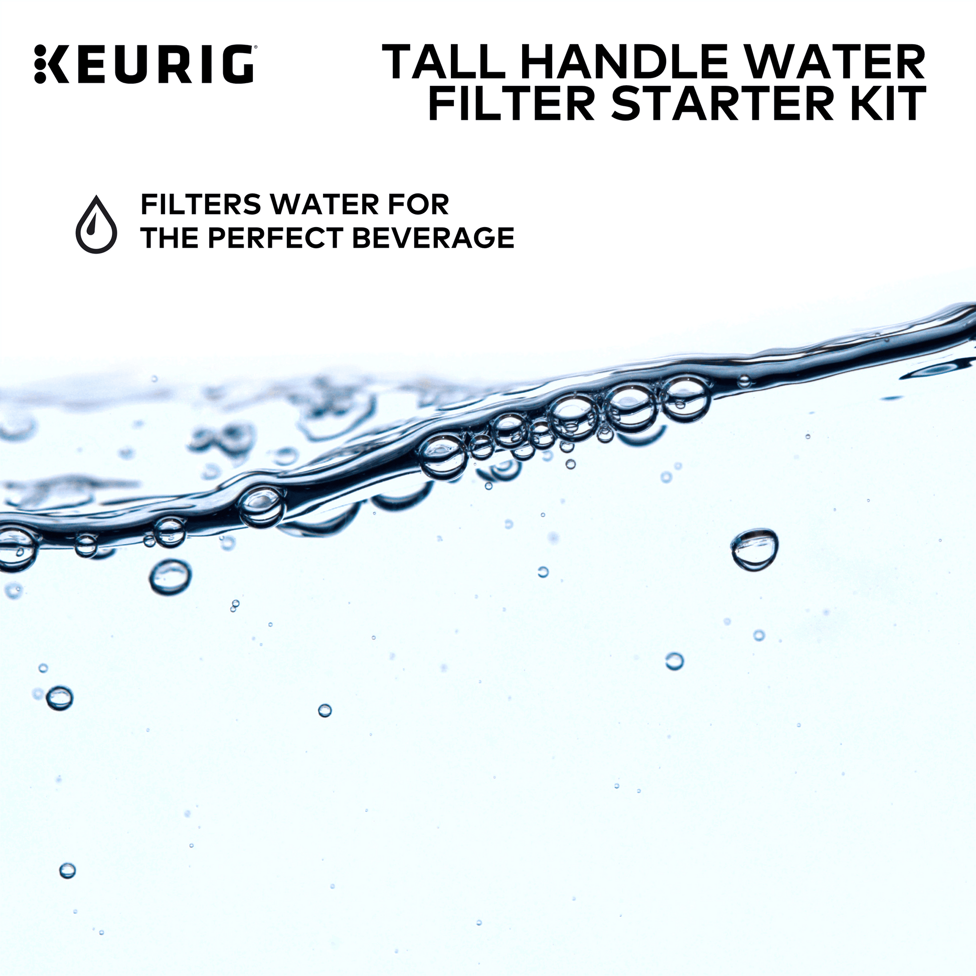 Keurig Tall Handle Filter and 2 Water Filter Cartridges