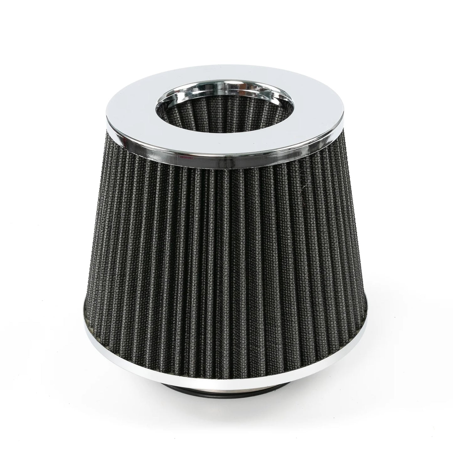 AUTOXBERT Black 3" 76Mm Inlet Cold Air Intake Filter Cone Replacement High Performance Washable Dry Engine Air Filter