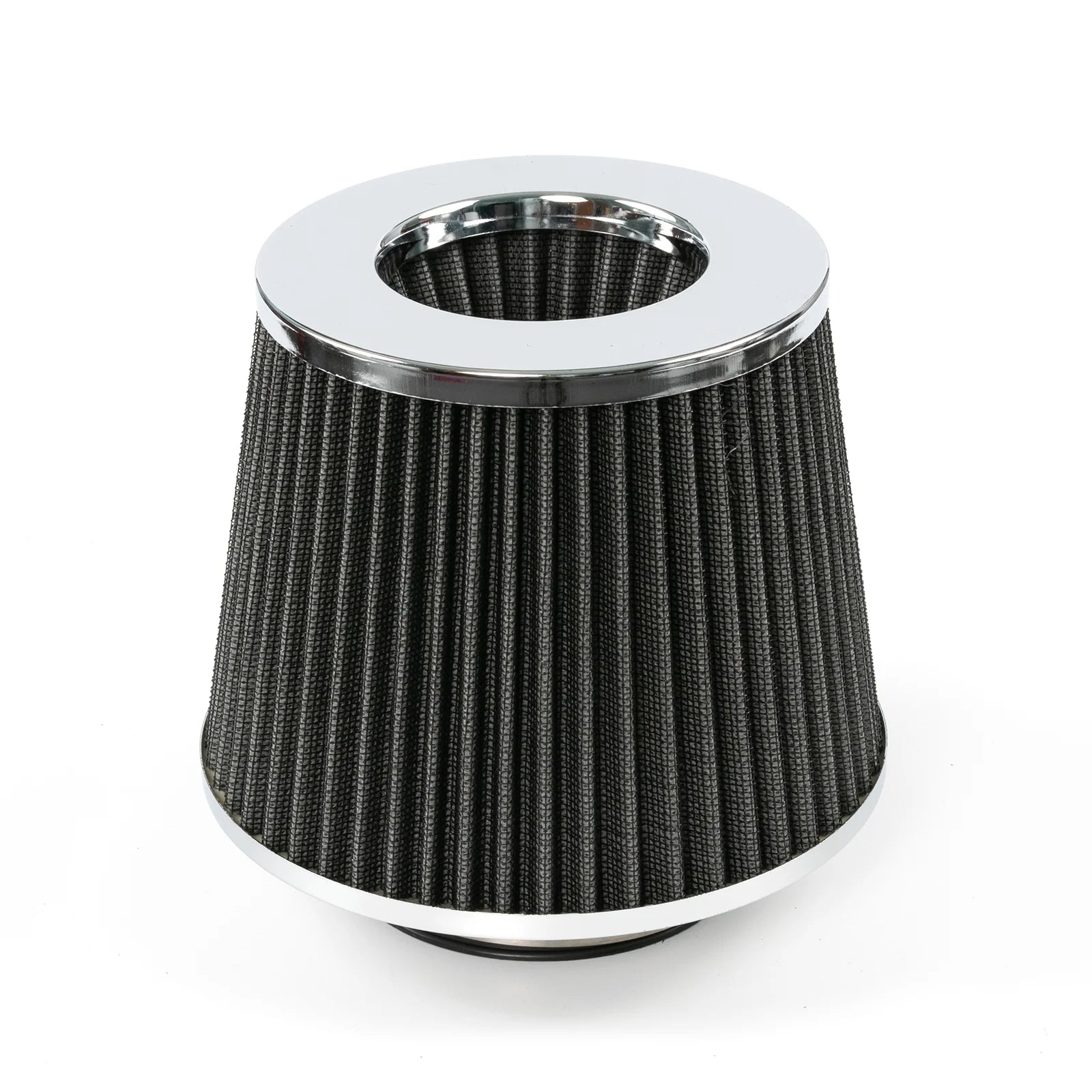 AUTOXBERT Black 3" 76Mm Inlet Cold Air Intake Filter Cone Replacement High Performance Washable Dry Engine Air Filter