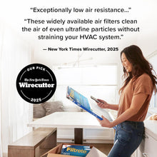 Filtrete 20X25X1 AC Furnace Air Filter, MERV 13, MPR 1900, Premium Allergen, Bacteria & Virus Filter, 3-Month Pleated 1-Inch Electrostatic Air Cleaning Filter, 2-Pack (Actual Size 19.69X24.69X0.78 In)