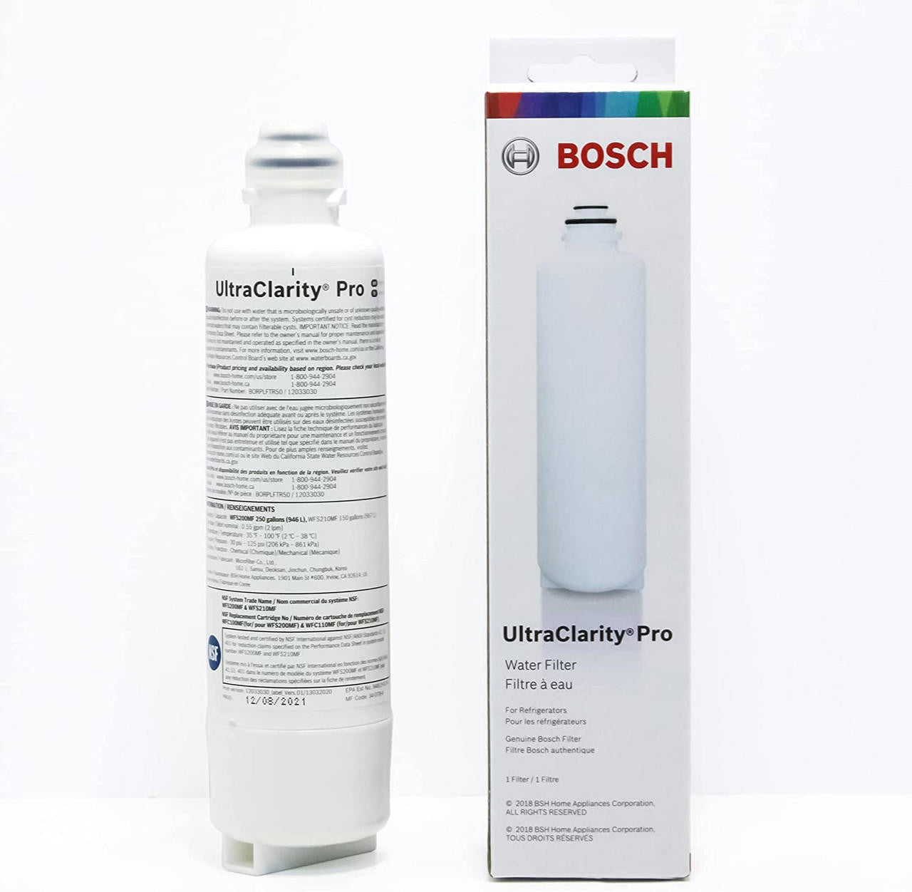 Bosch UltraClarity Pro Filter 11032531, BORPLFTR50, BORPLFTR55, REPLFLTR55, RA450022 - Fine Filters