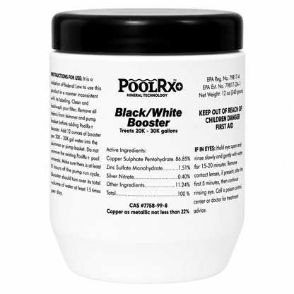 Pool RX 332066 Booster Black Swimming Pool Algaecide