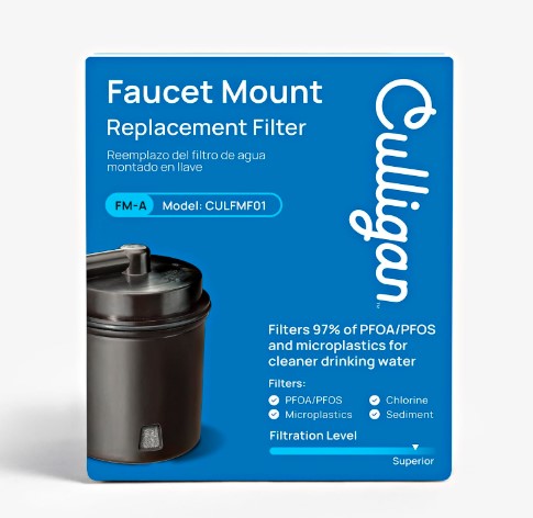 Culligan CULFMF01 Faucet Mount Replacement Water Filter