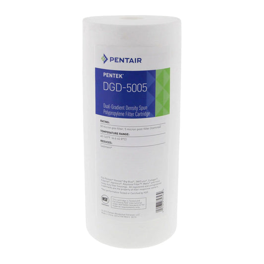 Pentek DGD-5005 Dual Gradient Density Sediment Water Filter Cartridge