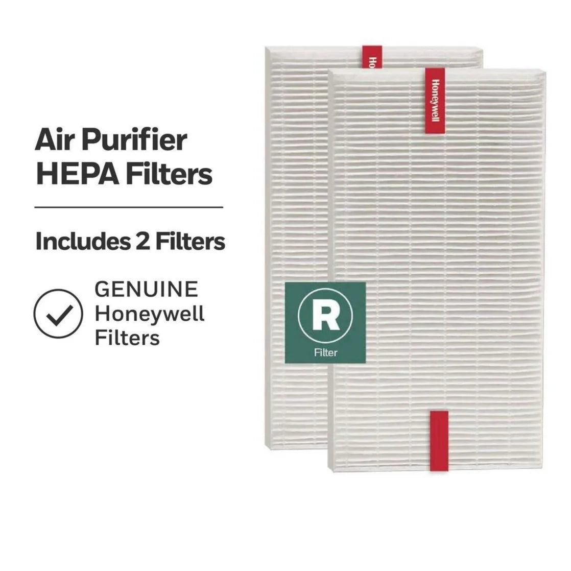 Air Purifier Replacement Filter, HRF-R1, R HEPA Filter, 2 Pack