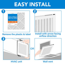 10X20X1 Air Filters, 6 Pack, MERV 8 Pleated HVAC AC Furnace Filters