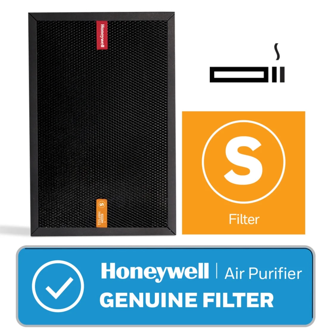 Air Purifier Replacement Filter, HRFSS1, S Filter, 1 Pack