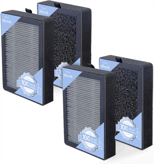 Levoit LV-H128 Air Purifier Replacement Filter, Genuine Air Purifier Filter, 2 Pack