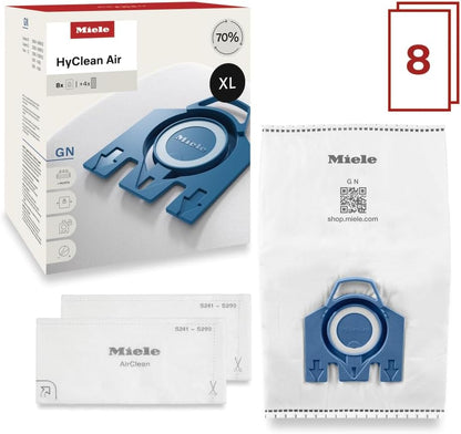 Miele XL-Pack Vacuum Cleaner Bags for Canister Vacuums, Pack of 2