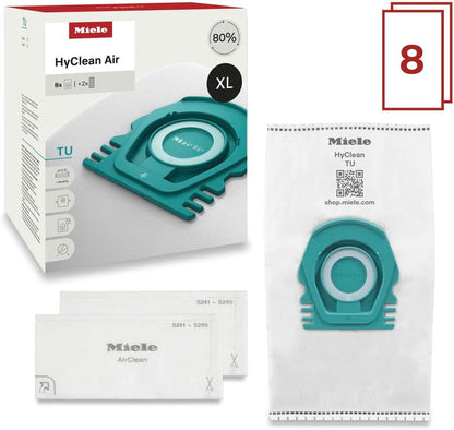 Miele TU Vacuum Cleaner Bags, XL Pack for Guard L1 Vacuums