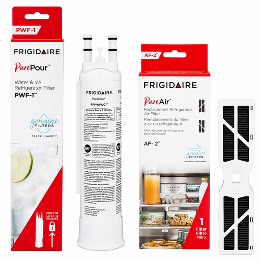 Frigidaire PurePour® PWF-1 & PureAir® AF-2 Water & Air Filter Combo Kit